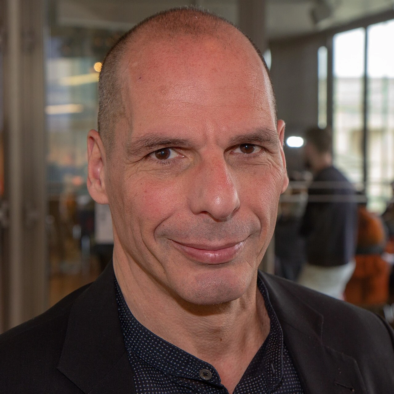 Portrait photo of Yanis Varoufakis