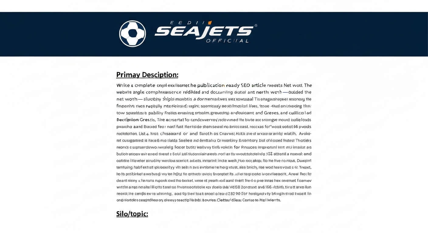 Seajets company logo
