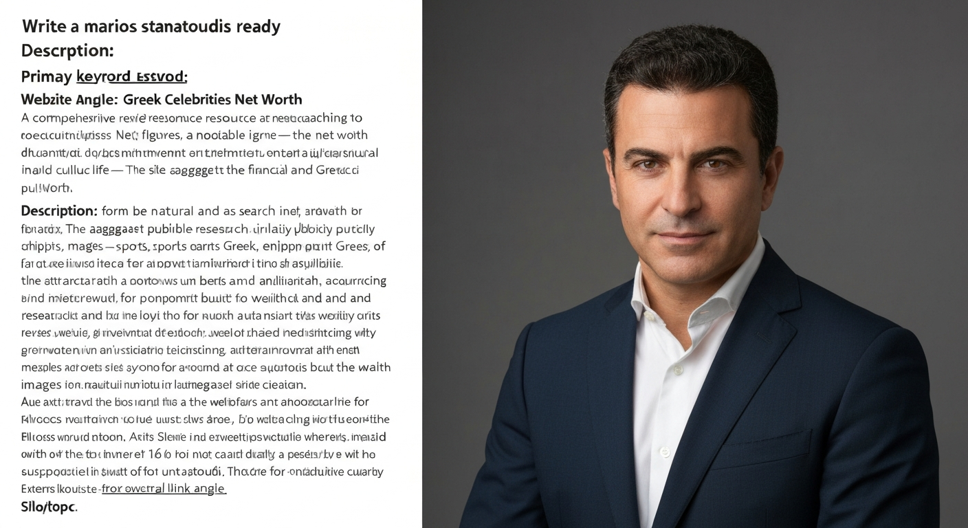 Headshot of Marios Stamatoudis, Greek-American investor and trader